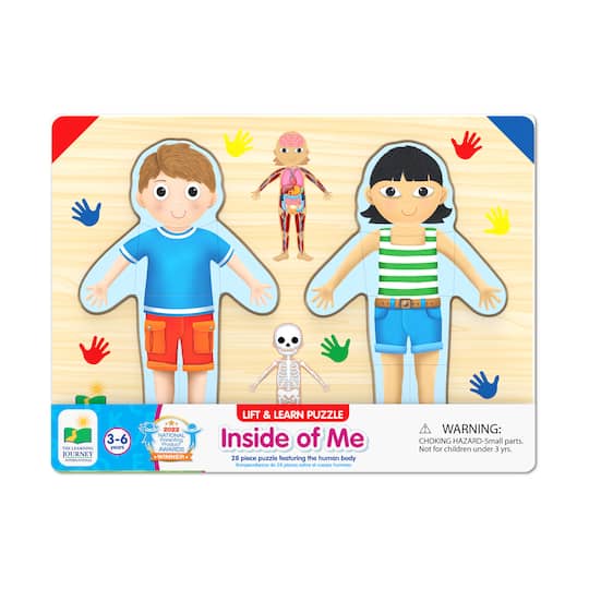 Lift & Learn Puzzle - Inside of Me: 28 Pcs